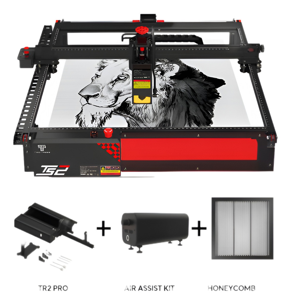 Cnc Laser Two Trees Ts2 20w+asist. Aire+rotativo