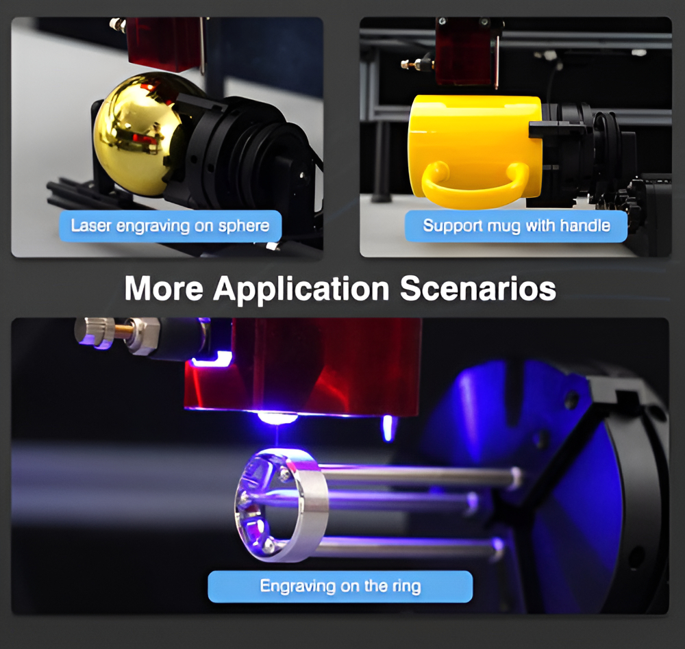 Cnc Laser Two Trees Ts2 20w+asist. Aire+rotativo