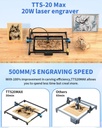 Grabadora/cortadora  Láser Two Trees Tts-20 Pro Max 60x60 Cm