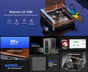 Laser Grabado Y Corte Wainlux L8 20w (all In One) + Completa