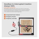 Algolaser Alfa Mk2 22w  Panel 40x40cm Rotativo Two Trees Tr3