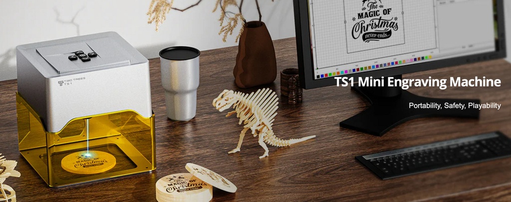 Grabadora Laser Mini Two Trees  Ts1 3w