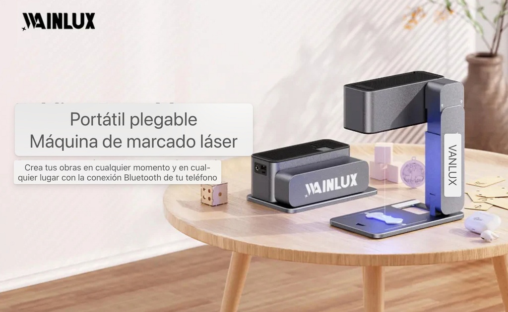 Laser Grabado Y Corte Portátil Plegable Wainlux Z3