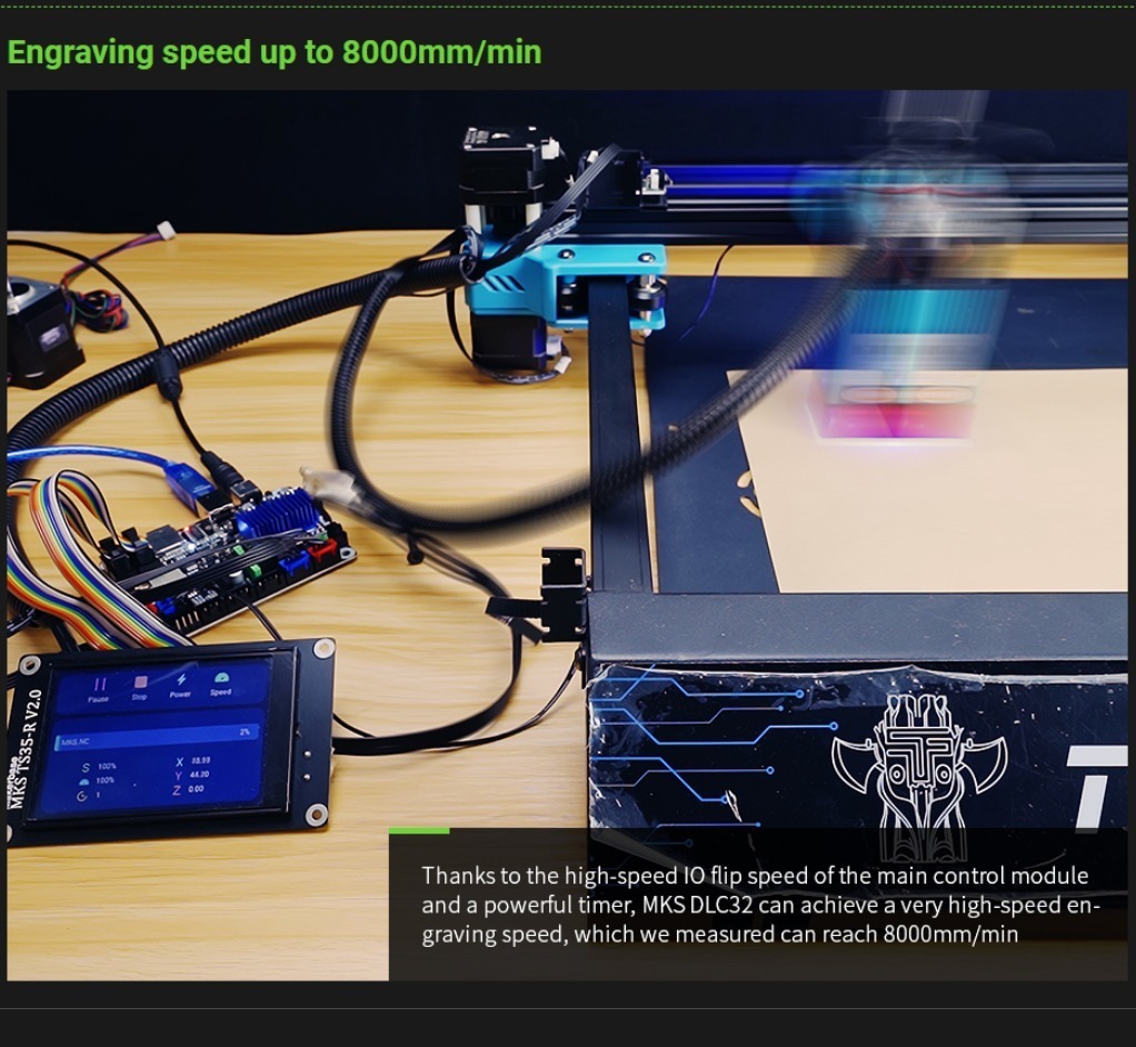 Placa Controladora Makerbase Cnc  Laser Y Fresadora  12/24v