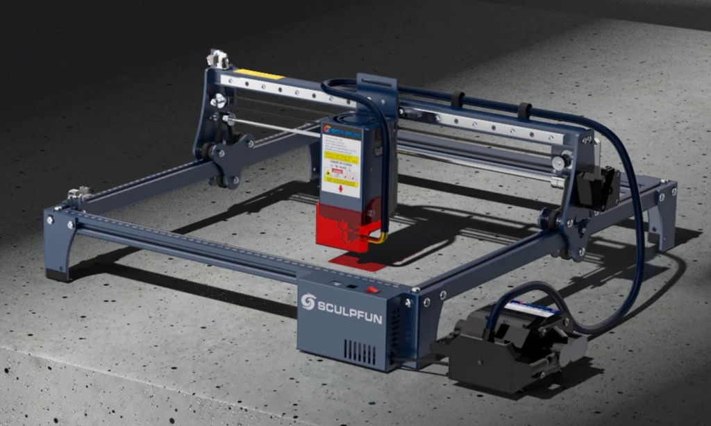 Sculpfun S30 5,5w Opticos Con Asistente Aire Automatico