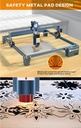 Sculpfun S9 Cnc Cortadora Y Grabadora Láser 41x42 Cm