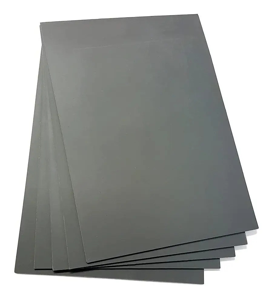 Goma Laser Para Sellos Sin Olor Gris Tamaño A4 Tinta Negra Formato De Venta Unidad