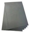 Goma Laser Para Sellos Sin Olor Gris Tamaño A4 Tinta Negra Formato De Venta Unidad