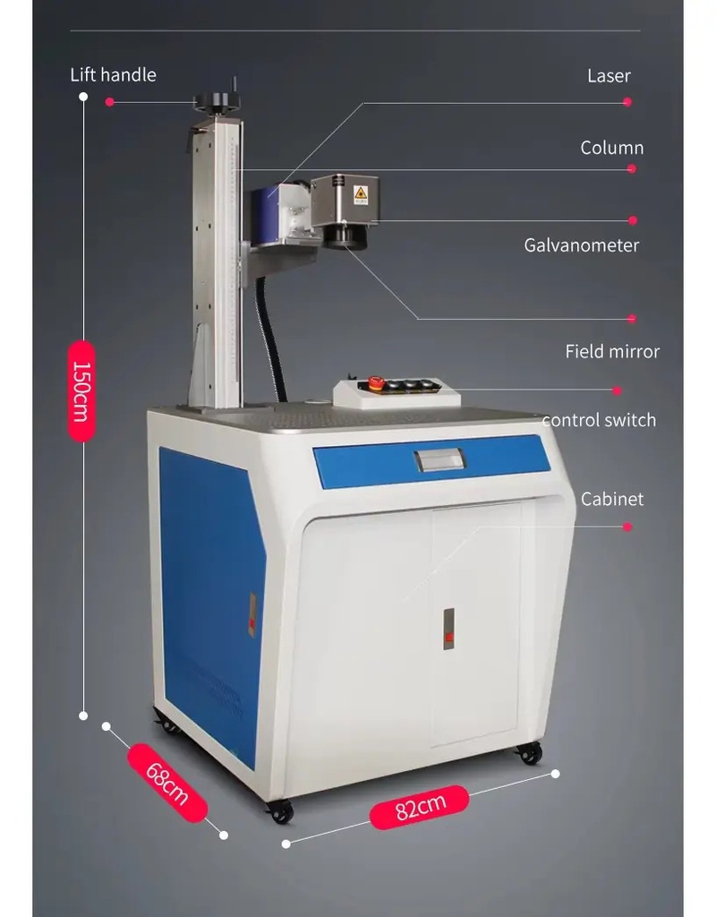 Maquina Uv Laser Gainlaser 5w - Graba Cualquier Material
