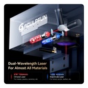 Grabador Laser Dual Sculpfun G9 -la Mas Versatil - Graba Oro