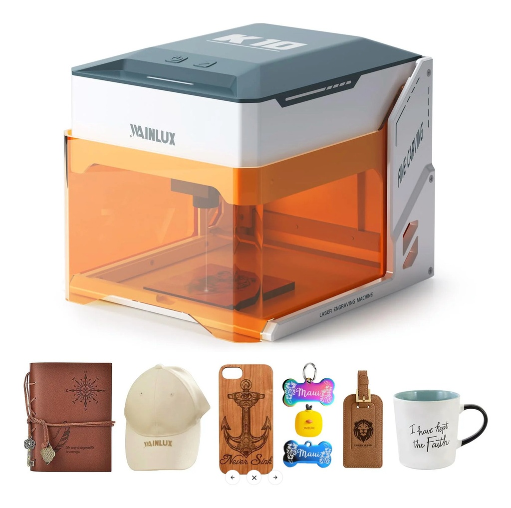 Maquina Laser Grabado Portatil Wainlux K10 5w