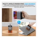 Mini Laser Portatil Wainlux Z4 - Puede Grabar En 360 Grados