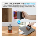 Mini Laser Portatil Wainlux Z4 - Puede Grabar En 360 Grados