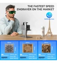 Mini Laser Portatil Wainlux Z4 - Puede Grabar En 360 Grados
