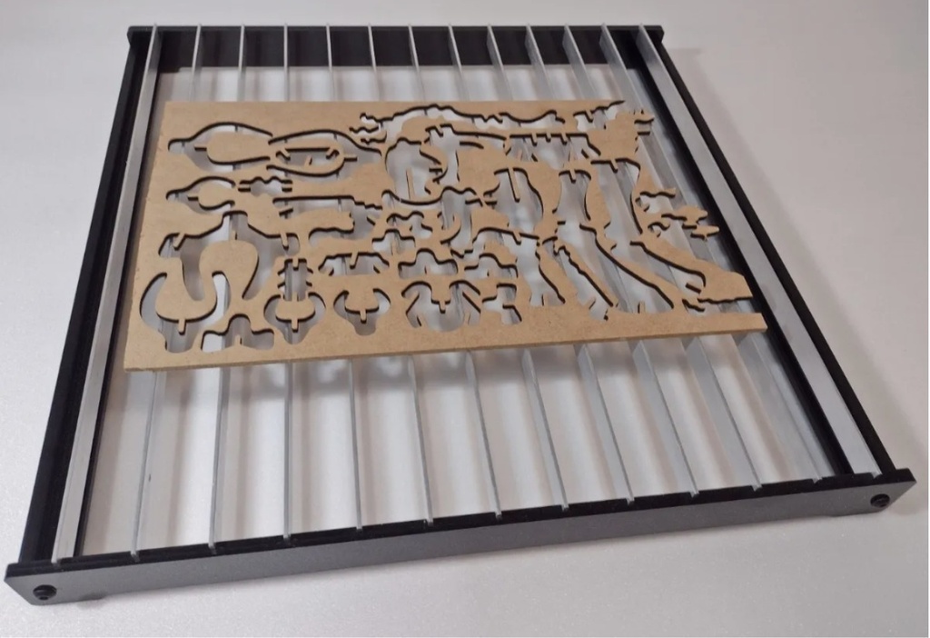 Rejilla Cama Apoyo Base Para Cnc Laser 40x40 