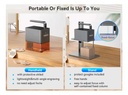 Mini Laser Portatil Wainlux Z4 - Puede Grabar En 360 Grados