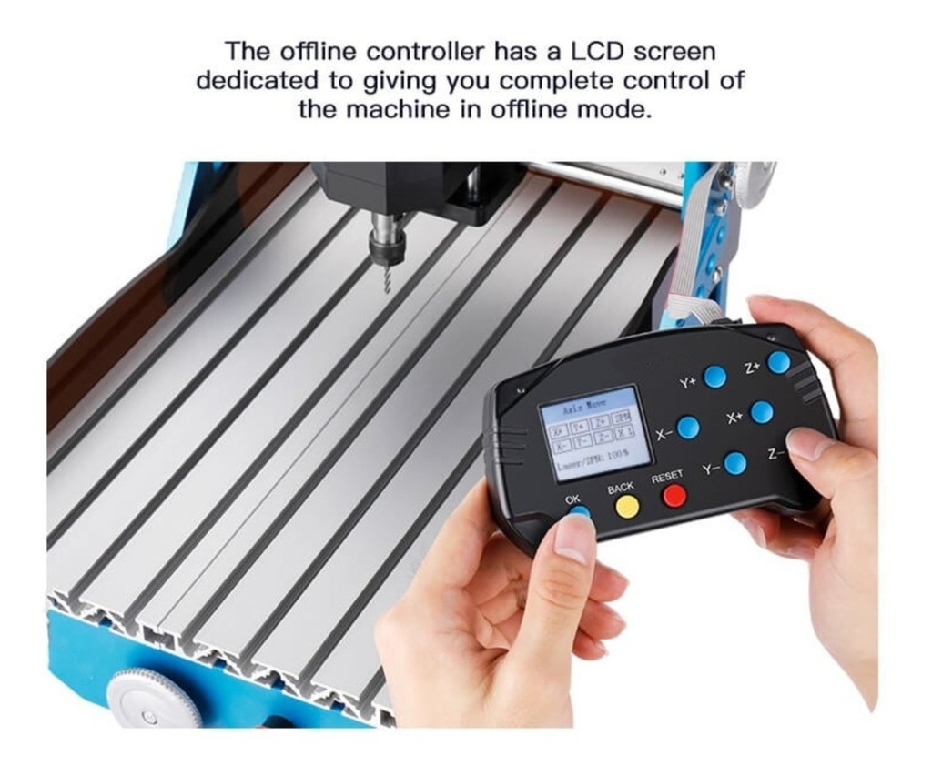 Robo Cnc Router 3018 Husillo 775 -120w, Laser 40w - Offline