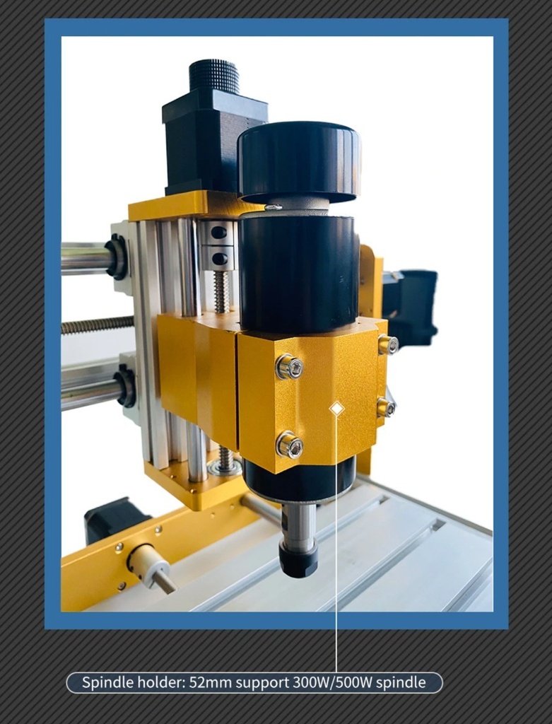 Fresadora Router Cnc 3018plus Husillo 300w, Laser 15000mw