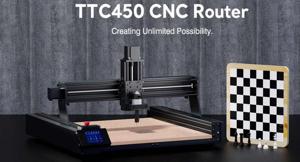 Router Cnc Dual 46x46 Cm Husillo 300w