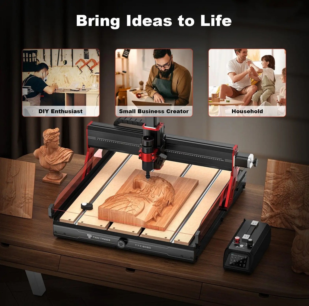Router Cnc Two Trees Ttc 6050 500w
