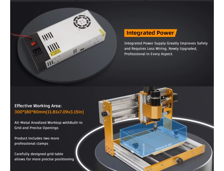 Fresadora Router Cnc 3018 Ultra 500w