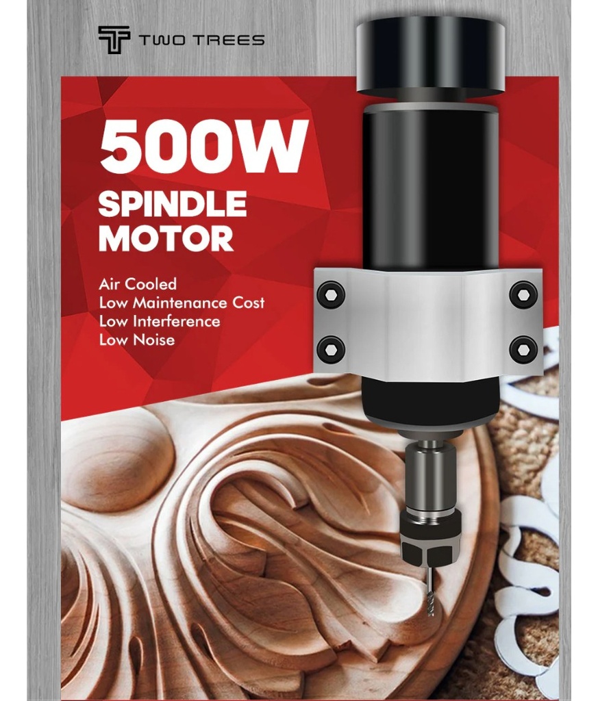 Router Cnc Two Trees Ttc 450pro 500w +aspiradora