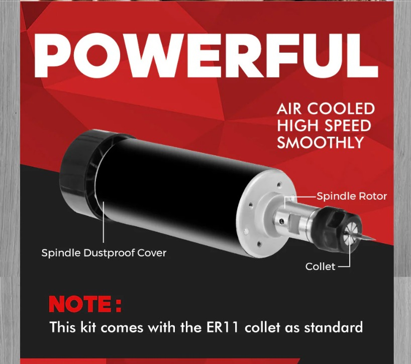 Router Cnc Two Trees Ttc 450pro 500w +aspiradora