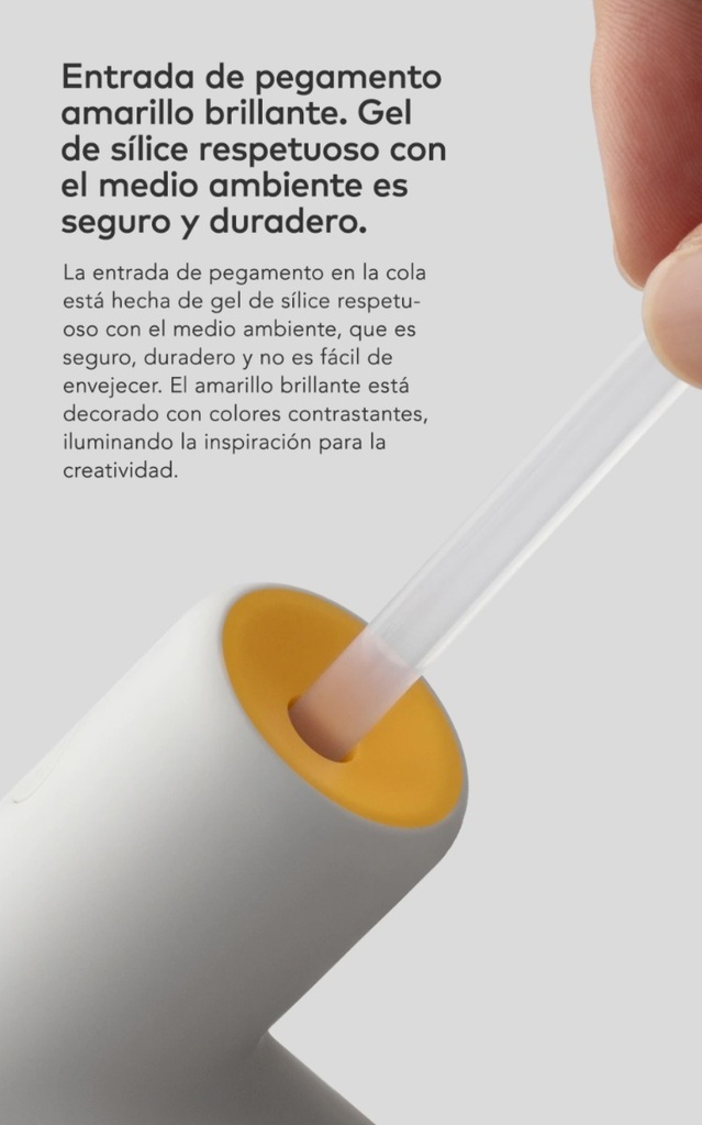 Hoto - Pistola Pegamento Silicona Inalámbrica Usb