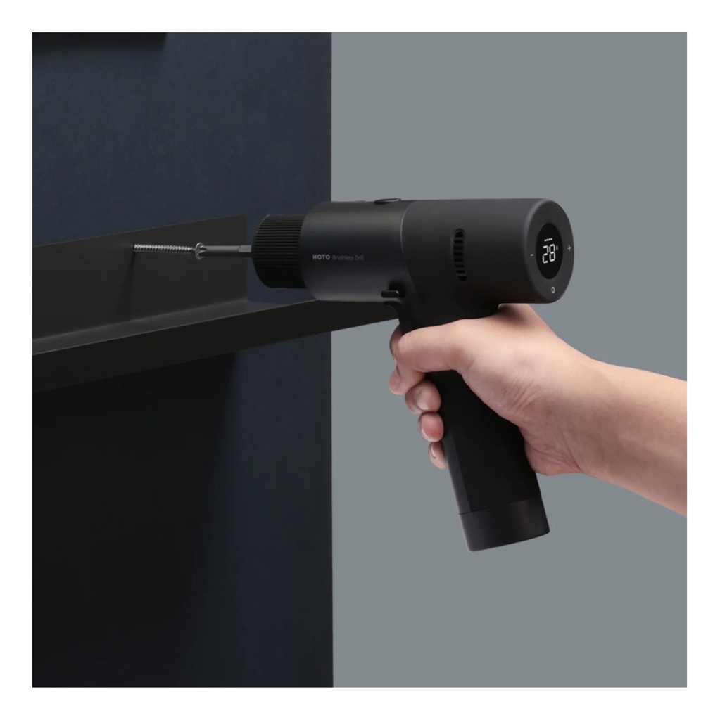 Hoto Taladro/destornillador Inalámbrico, Recarga Usb Display