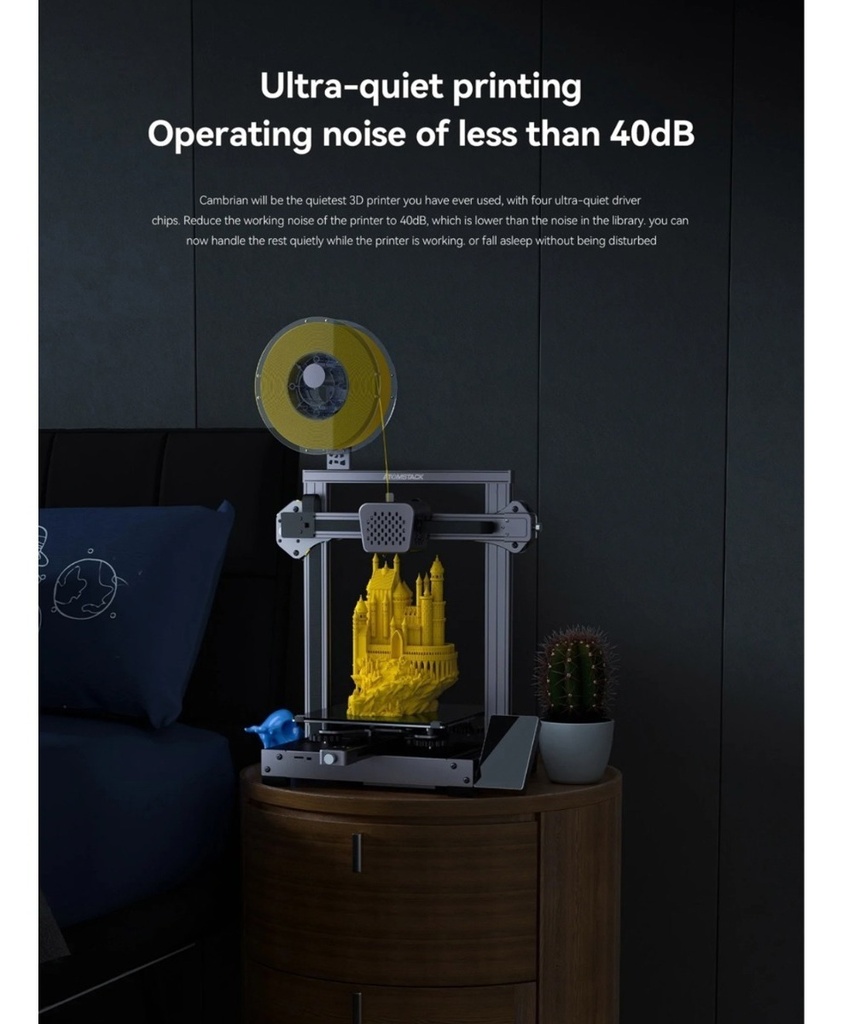 Impresora 3d Atomstack Cambrian Novedad Total Imprime Goma !