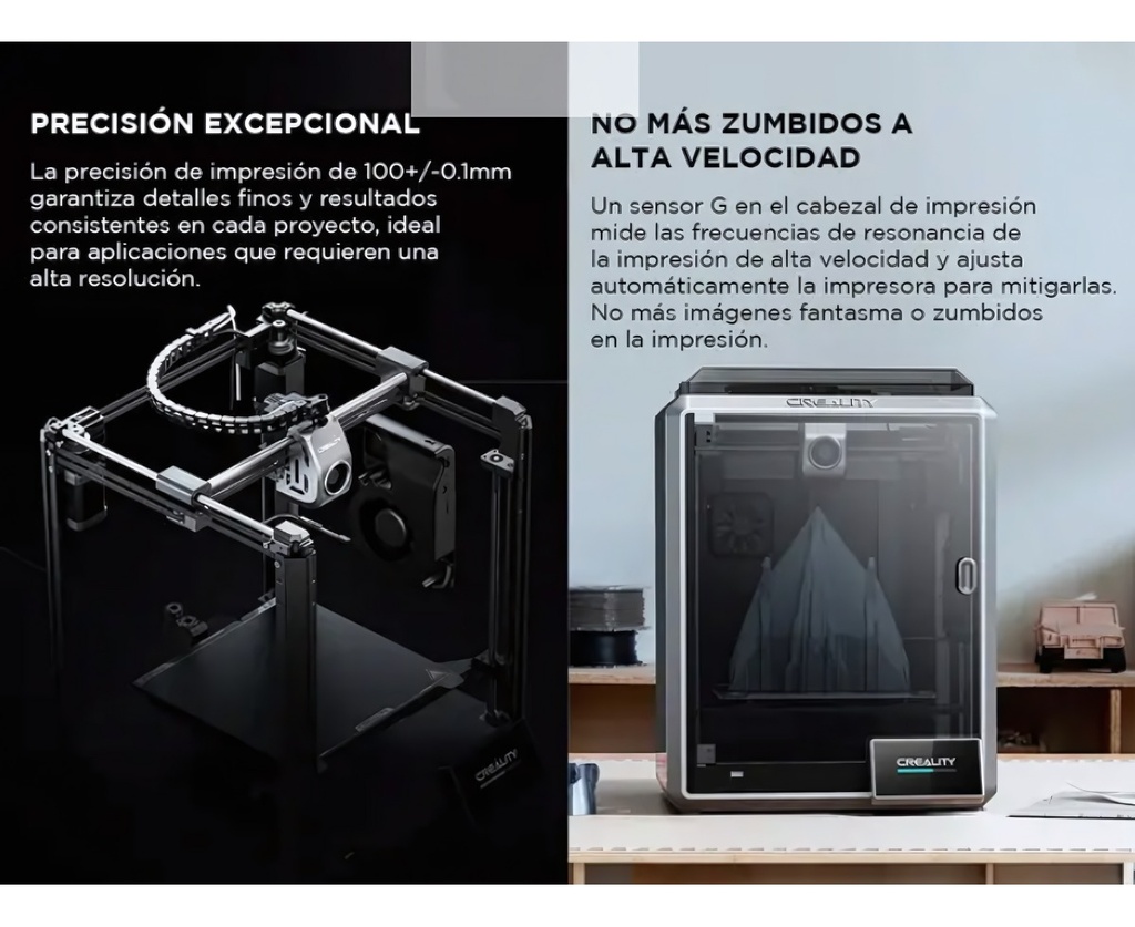 Impresora 3d Creality K1c Alta Velocidad, Precisión Wifi