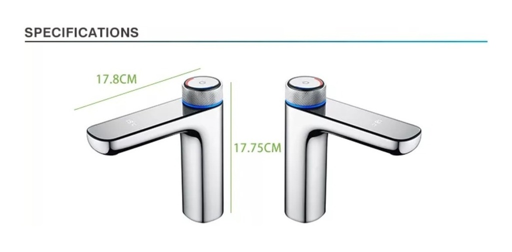 Novedad! Monocomando Digital Termostatico Alta Gama Y Diseño