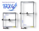 Kit Expansion Atomstack X20 Pro - Aumenta Area 850x400mm