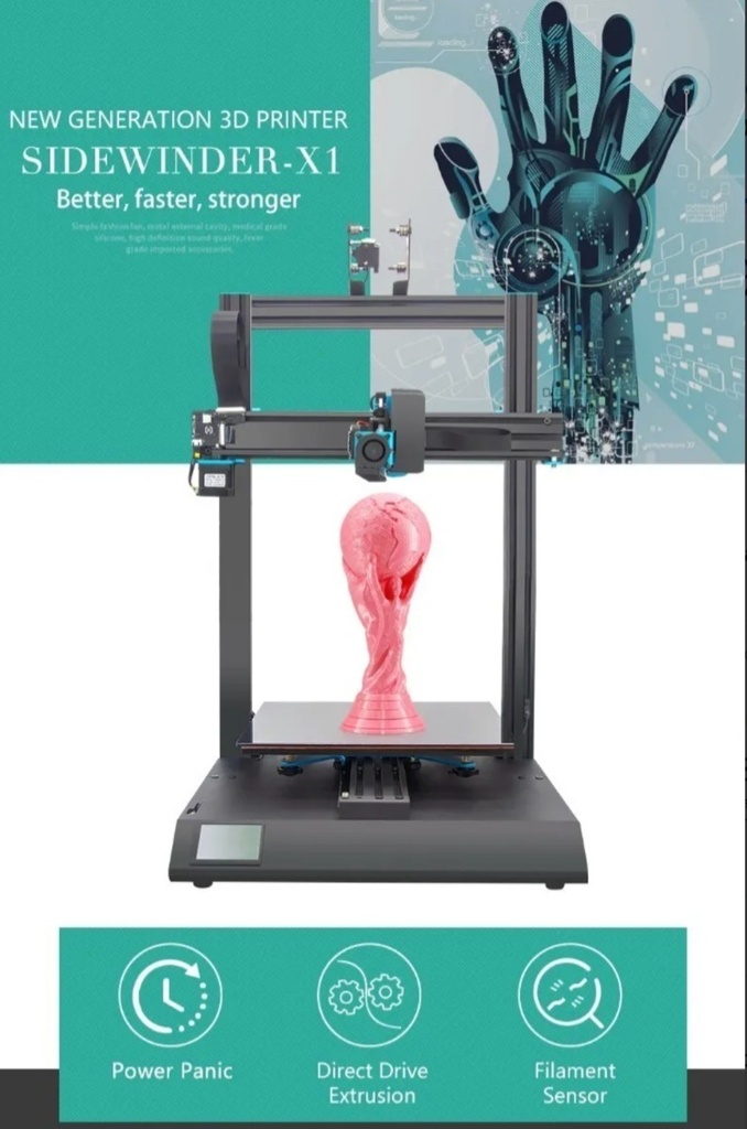 Impresora 3d Artillery Sidewinder X1 - Tienda Oficial !