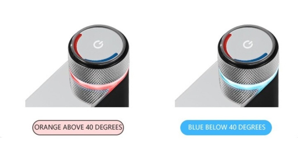 Novedad! Monocomando Digital Termostatico Alta Gama Y Diseño