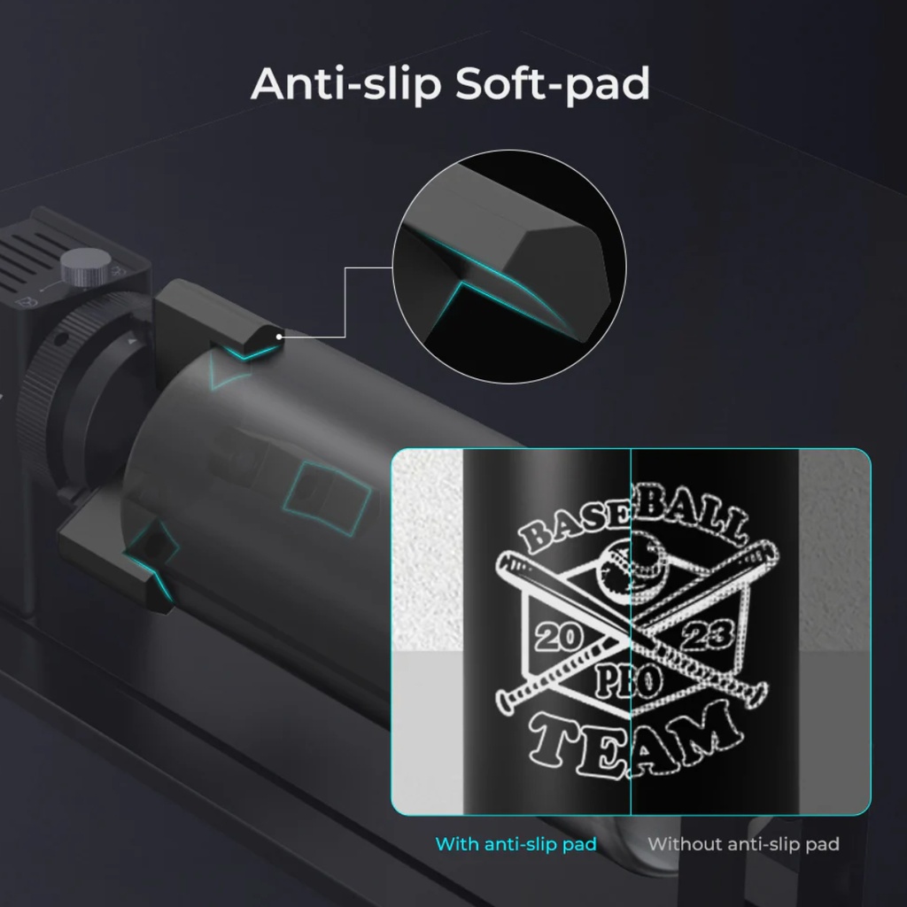 Rotativo Cnc Laser Creality P/ Grabadora Falcon Serie
