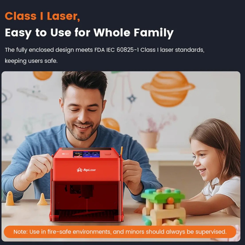 Cortadora Y Grabadora Láser Algolaser Pixi 10w