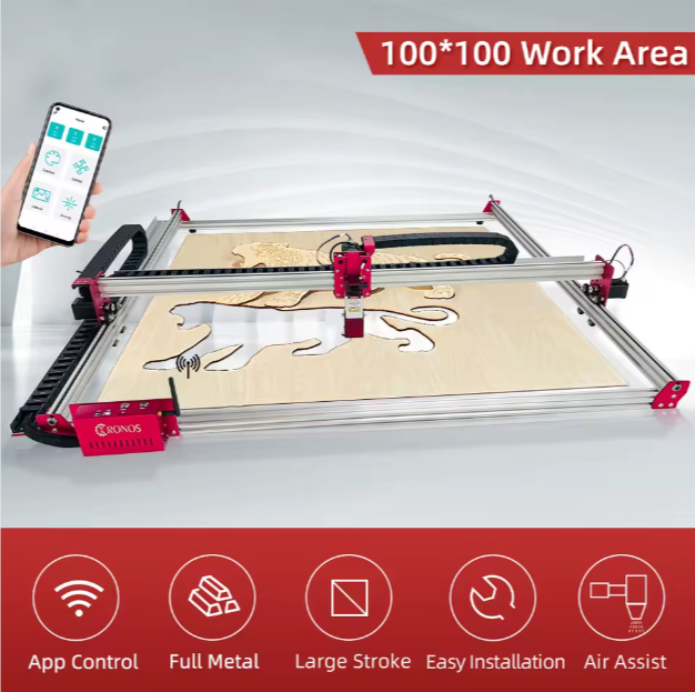 Cnc Corte Laser Cloud L10  100x100cm