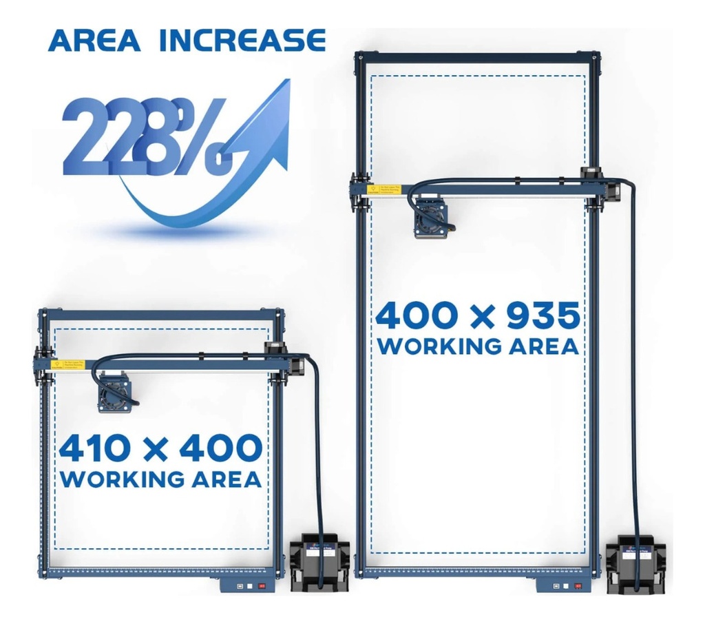 Kit Expansion Sculpun Para S30 Expande Area De Trabajo 94x41