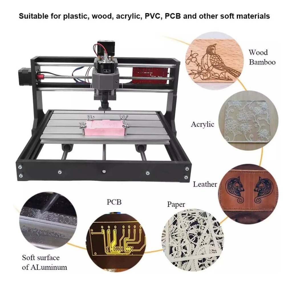 Router Cnc Two Trees Ttc-3018s + Kit 40 Fresas