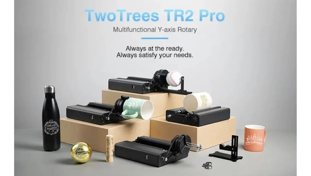 Rotativo Two Trees Para Laser Multifuncion 4 En 1