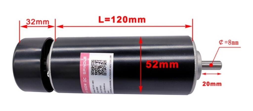 Husillo 500W para TTC-3018/450/450 pro/6050/H40 Two Trees