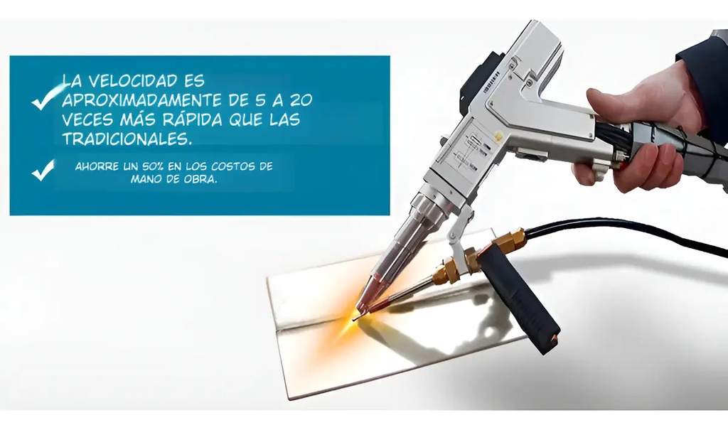 Soldador Láser 1500w Portátil 4en1 Corte Soldadura Limpieza