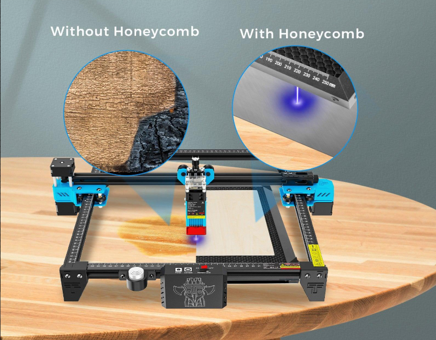 Panel Metalico Para Cnc Laser 50x50 Cm-  Two Trees