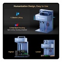 Grabador Laser Dual Sculpfun G9 -la Mas Versatil - Graba Oro