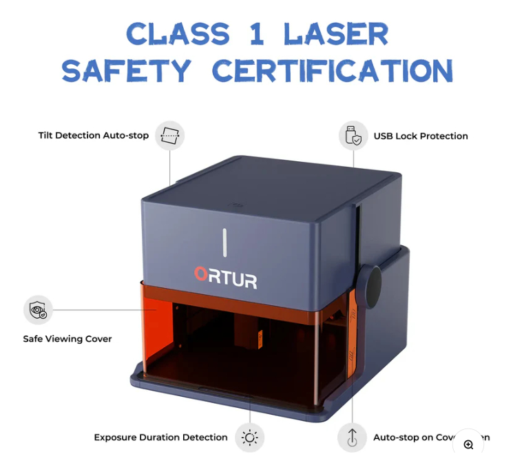 Grabadora Laser Ortur R1 5W + 1.3w Infrarrojo