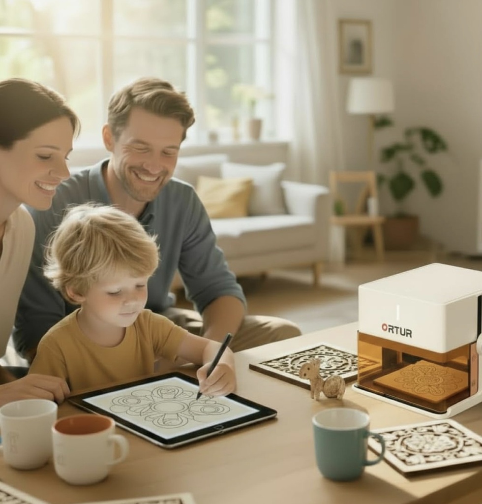 Grabadora Laser Ortur R1 5W + 1.3w Infrarrojo