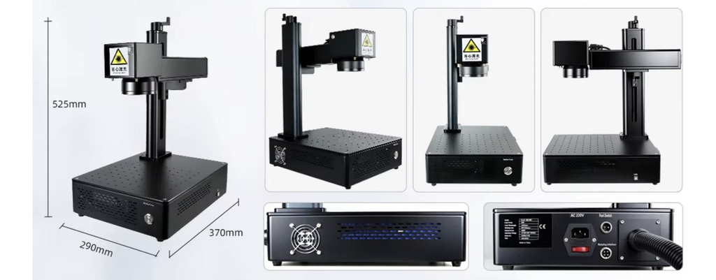 Laser De Fibra Rayzen Noir 20w