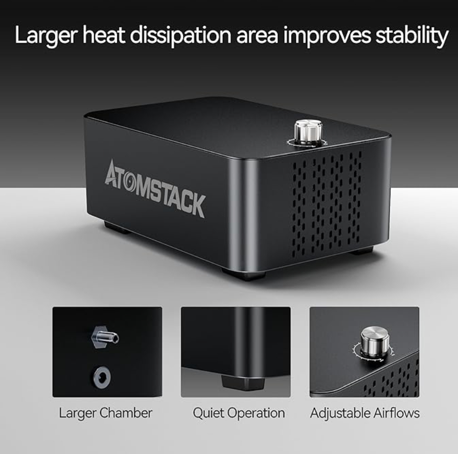 Asistente Aire Atomstack F60 Para A6/a12/a24