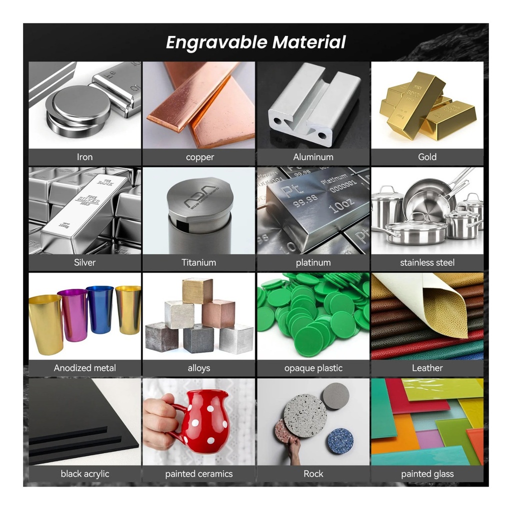 Cabezal Laser Atmstack R30 V2 Infrarojo/fibra Graba Metales